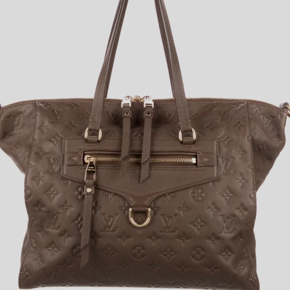Louis Vuitton Embossed Monogram Empreinte Leather Lumineuse large GM Bag